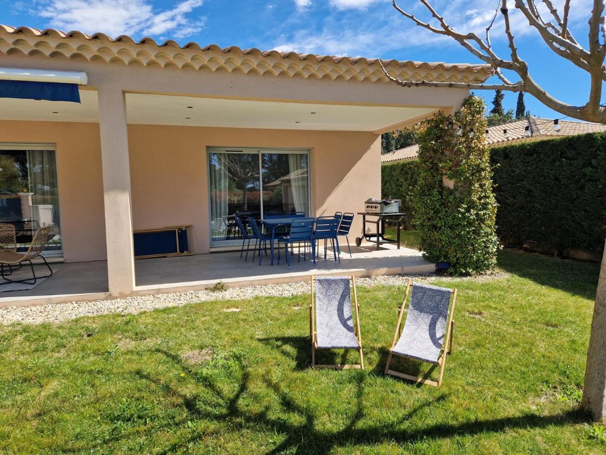 La Villa Bleue Saumane-de-Vaucluse Exterior foto